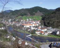 Wolfach in the black forest